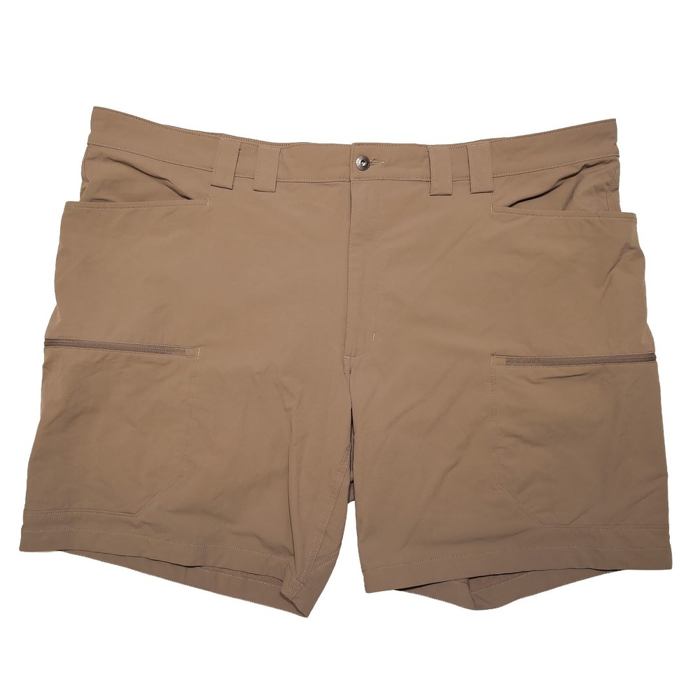 DULUTH Flexpedition Cargo Shorts Mens 48 Brown EXCELLENT 9in Inseam 36323